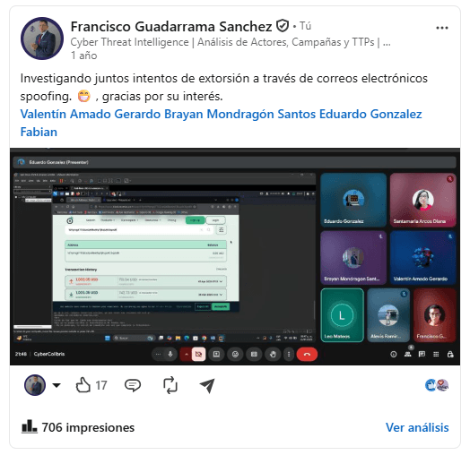 Sesión práctica de análisis de correos electrónicos fraudulentos